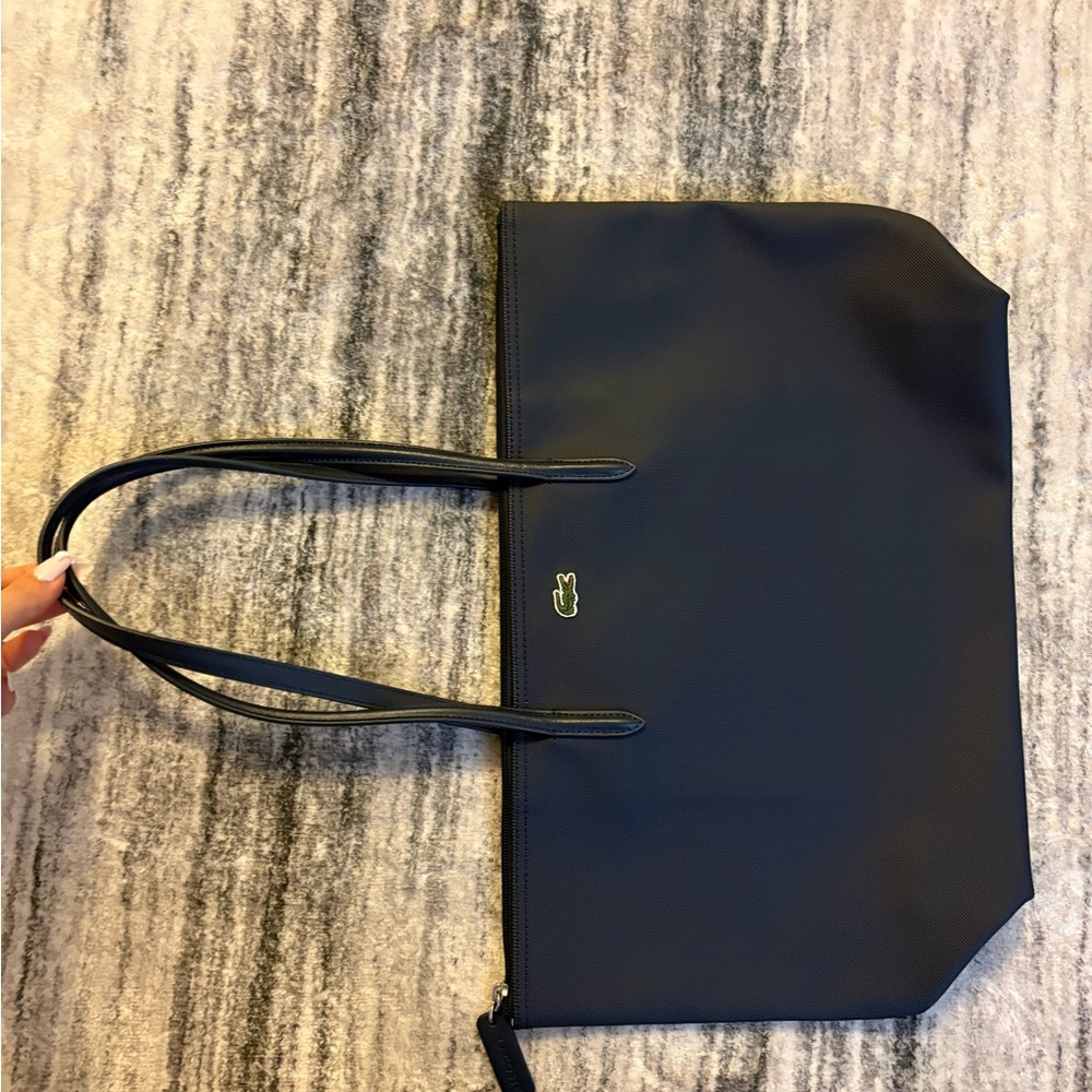 Lacoste Navy Blue Tote Bag